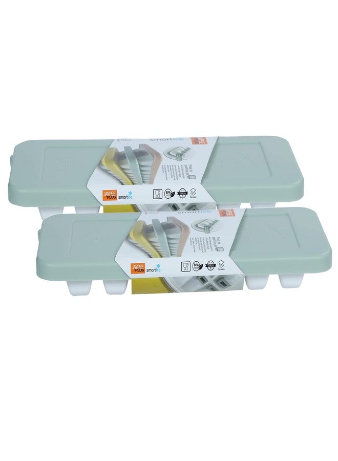 جايبي بلس قالب مكعبات الثلج جاي بي بلس سمارت آيس باللون الأزرق الفاتح للثلاجة (عبوة من قطعتين) - Image 5